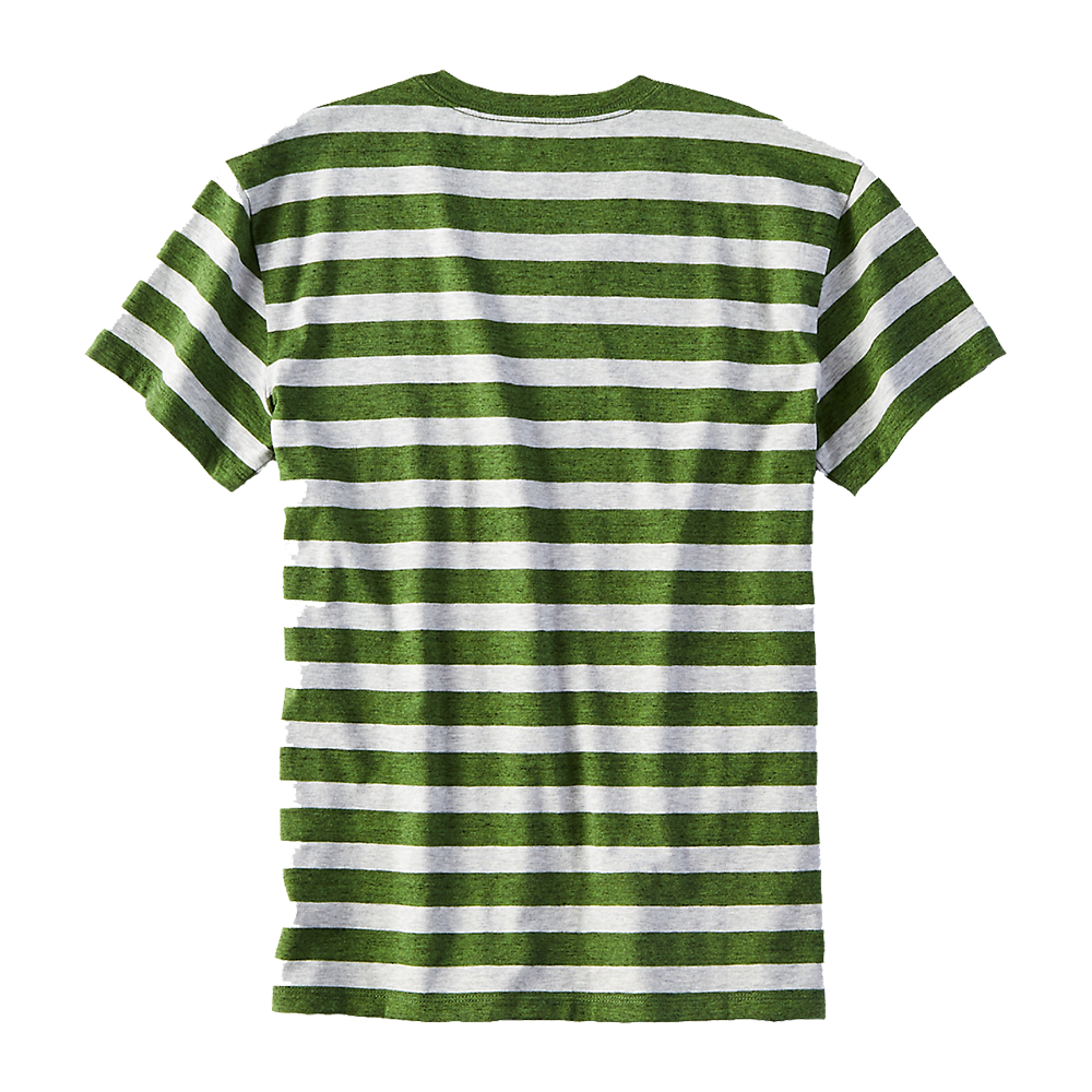 Men's green & white t-shirt