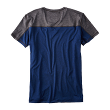 Men's blue & gray t-shirt